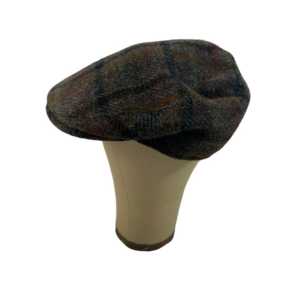 Stefeno Harris Tweed Hat size 7 1/8 Italy
